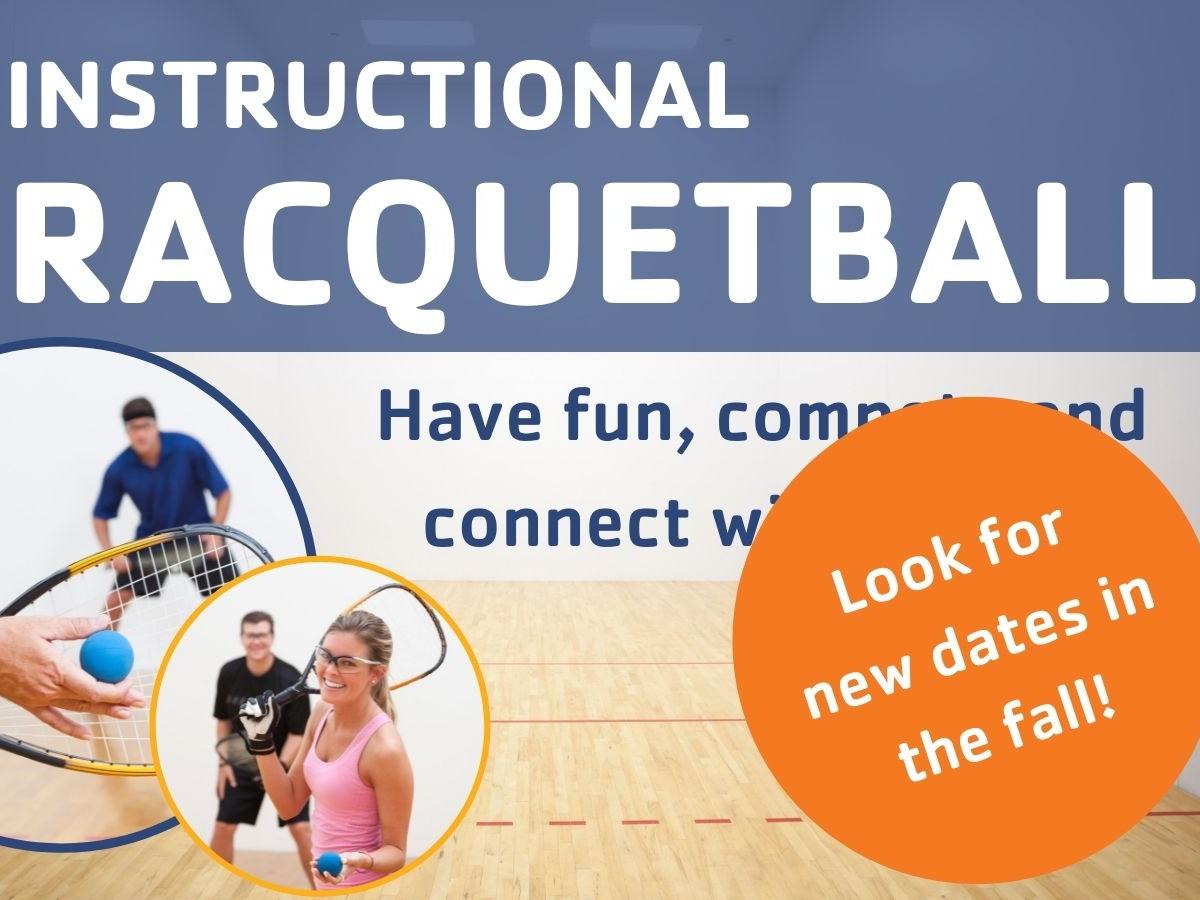 Racquetball with update for the fall